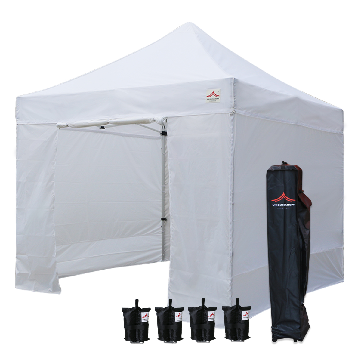 Thumbnail of White canopy with walls